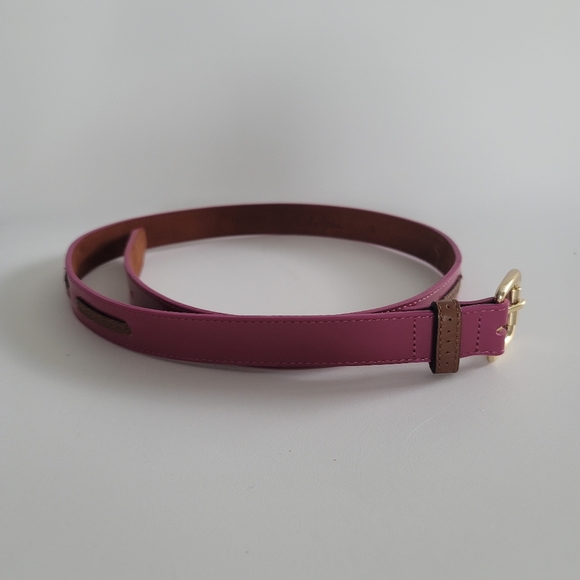 Cole Haan Small Fushia Belt - Picture 7 of 8